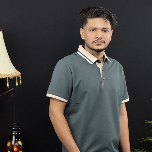 Premium Menâs Polo Shirt-CP008