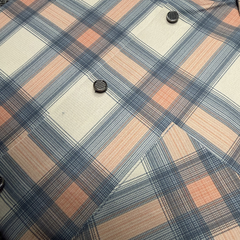 Premium Men's Short Sleeve Check Shirt -CP01