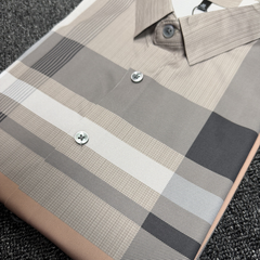 Premium Men's Check  Polo Shirt -CP005
