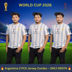 Argentina  3 PCS Jersey Combo