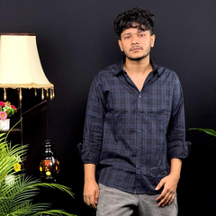 Men’s Checkered Casual Shirt