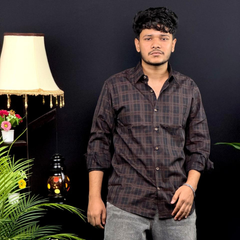 Men’s Checkered Casual Shirt