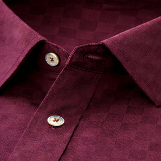 Men’s Casual Textured Shirt