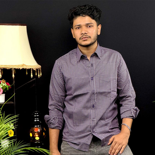 Men’s Casual Check Shirt