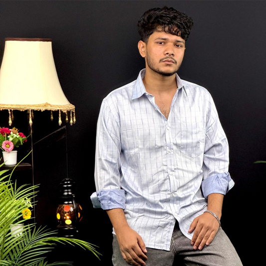 Men’s  Casual Check Shirt
